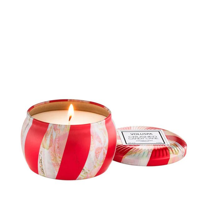Hovedbilde Crushed Candy Cane Mini Tin Candle