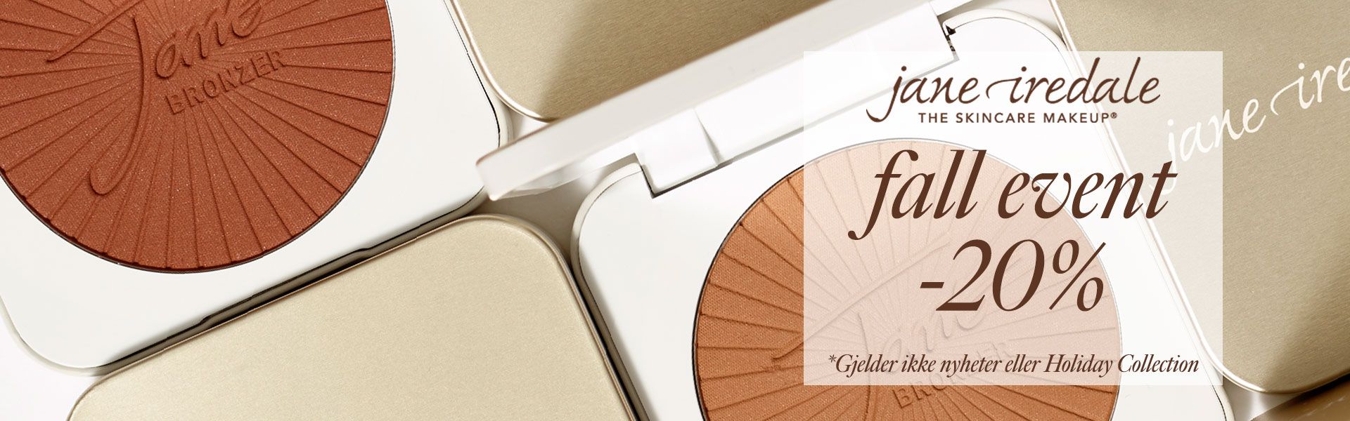 jane iredale, makeup, tilbud, salg, 